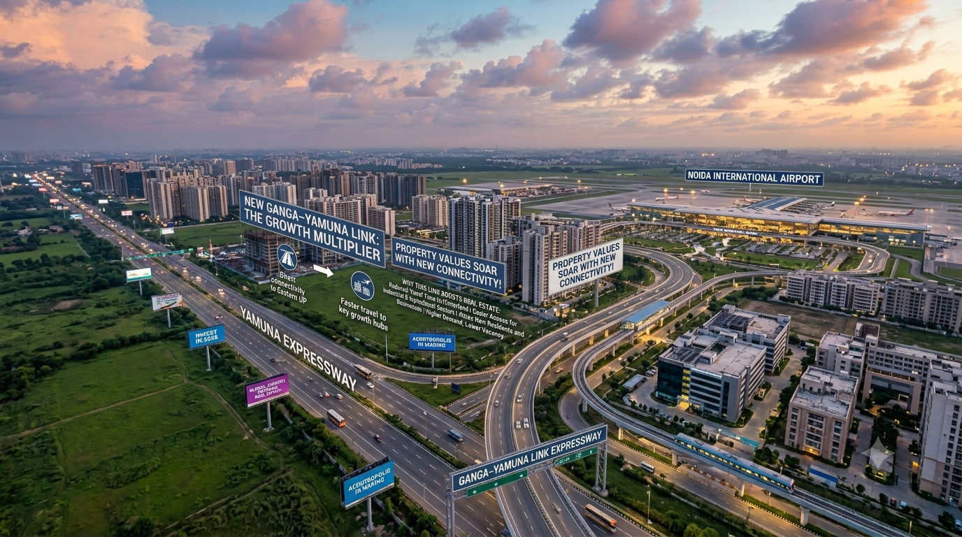 Why the New Ganga–Yamuna Link Expressway Could Boost Yamuna Expressway Real Estate